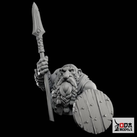 Brotherhood Of Boar 60 Mm Bust Pack | 4 Fantasy Dwarves
