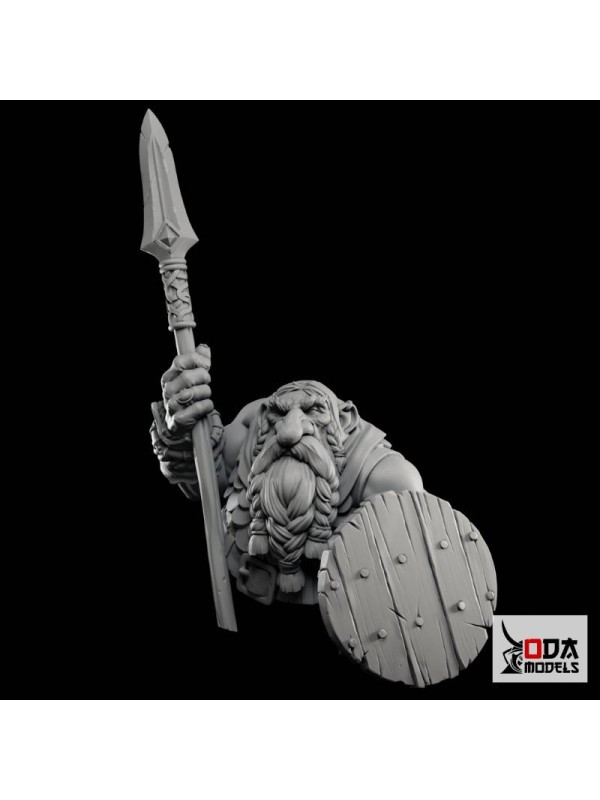 Brotherhood Of Boar 60 Mm Bust Pack | 4 Fantasy Dwarves