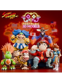 Crossover Mario Bros Street Fighter