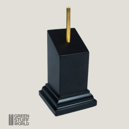 Pedestal Base Bust 3x3 cm