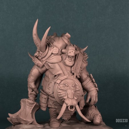 Figura Guerrero del Caos Jabali