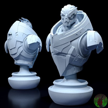 Bust Garrus Vakarian
